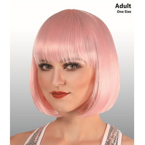 Deluxe Short Bob Wig - Baby Pink - Everything Party