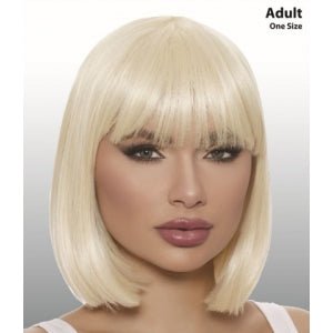 Deluxe Short Bob Wig (Blonde, Brunette and Black) - Everything Party