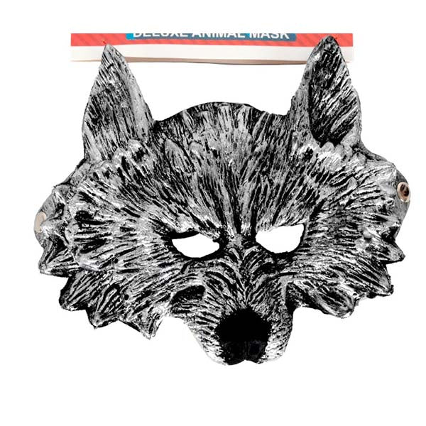 Deluxe Soft Wolf Mask - Everything Party