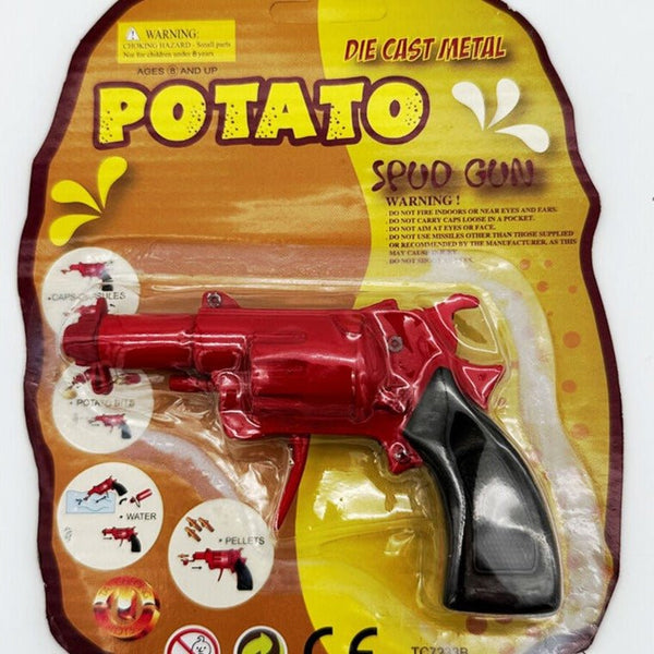 Die Cast Potato Spud Gun 13cm - Everything Party