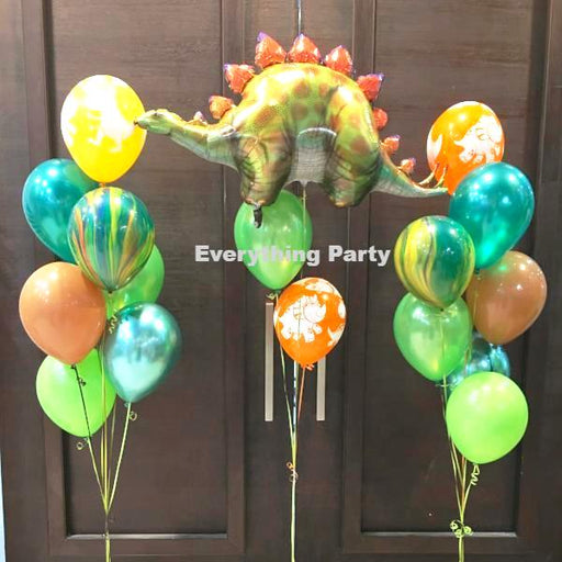 Dinosaur Supershape Helium Balloon Bouquet - Everything Party
