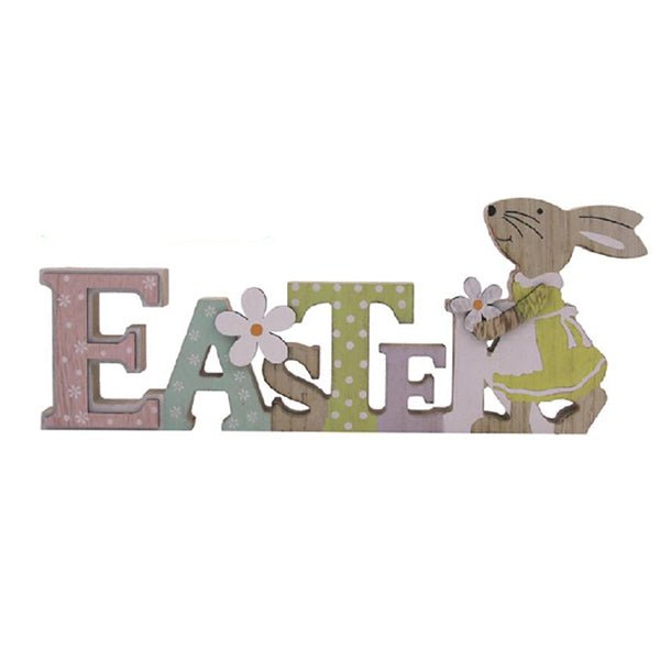 Easter Bunny Wooden Sign - Everything Party