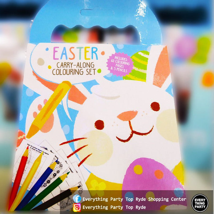Easter - Carry Along Colouring Set - Everything Party