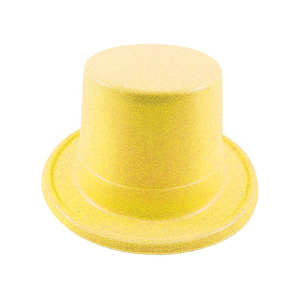 Easter Glitter Top Hat - Yellow - Everything Party