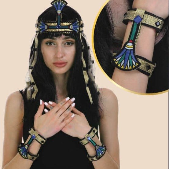 Egyptian Queen Wrist Cuffs - Everything Party