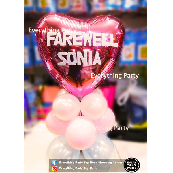 Farewell Table Balloon Arrangement - Everything Party