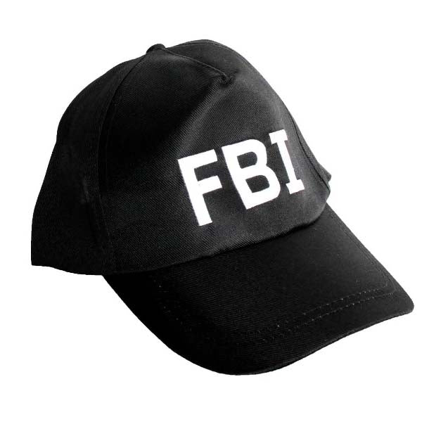 FBI Cap Black - Everything Party