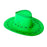 Fluro Green Cowboy/Cowgirl Hat - Everything Party