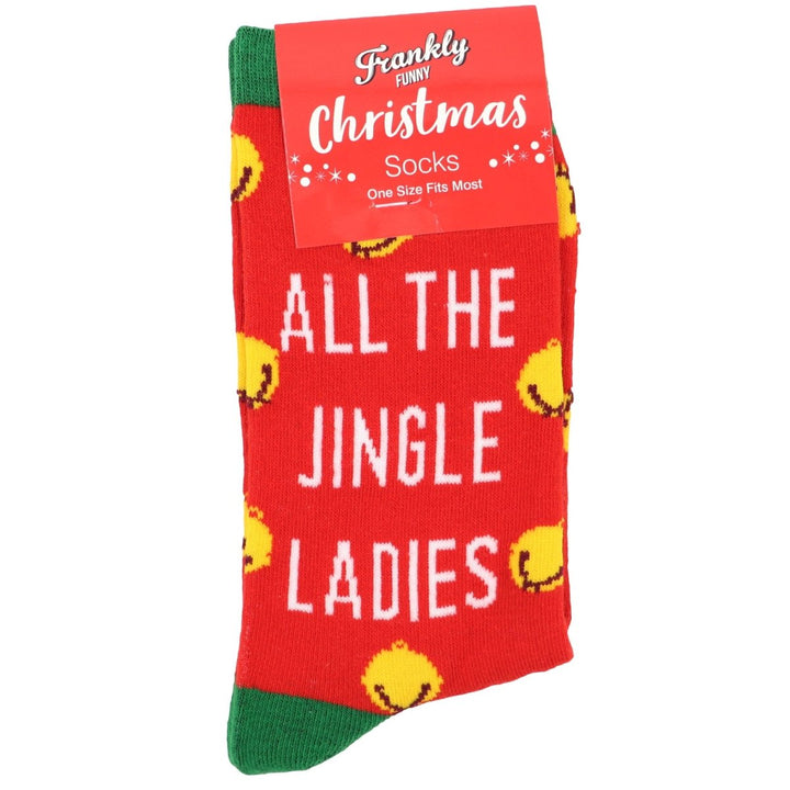 Frankly Funny Christmas Unisex Funny Socks - Everything Party