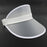 Frosted White Perspex Visor - Everything Party