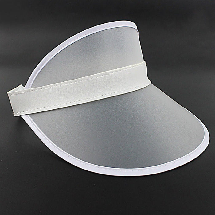 Frosted White Perspex Visor - Everything Party