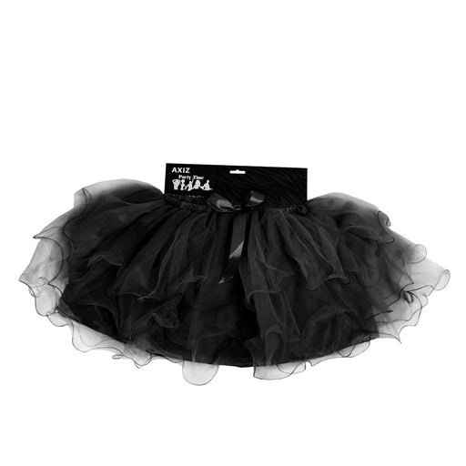 Girls Deluxe Tutu with Soft Tulle - Black - Everything Party