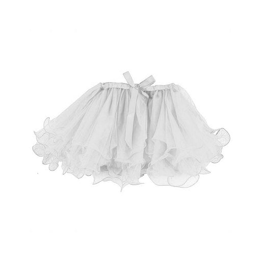 Girls Deluxe Tutu with Soft Tulle - White - Everything Party