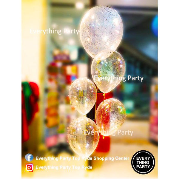 Glitter Helium Balloon Bouquet - Everything Party
