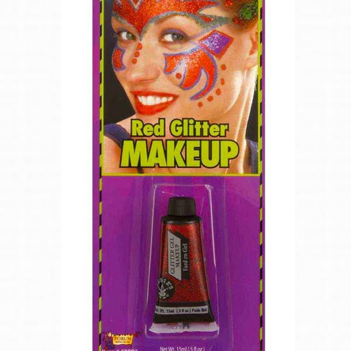 Glitter Makeup Gel - Red - Everything Party