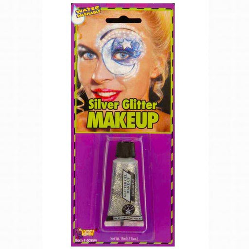 Glitter Makeup Gel - Silver - Everything Party