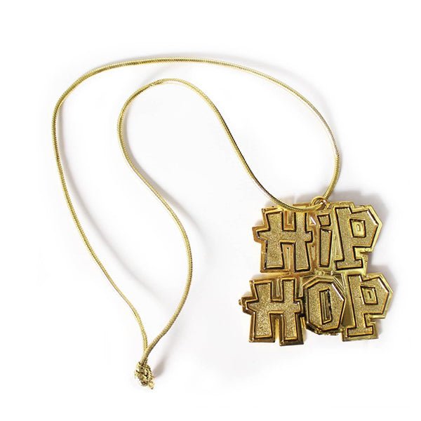 Gold Hip Hop Necklace - Everything Party