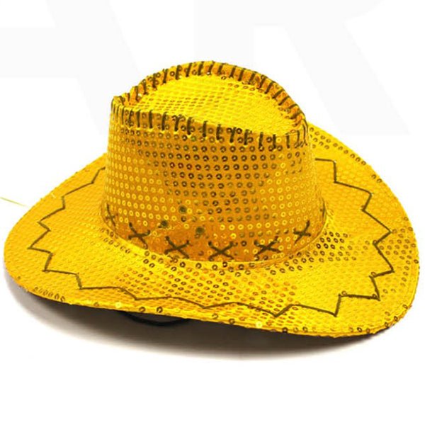 Gold Sequin Cowboy/Cowgirl Hat - Everything Party
