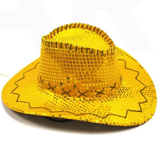 Gold Sequin Cowboy/Cowgirl Hat - Everything Party