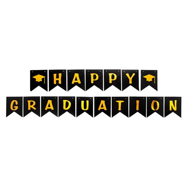Graduation Batten Graduation Bunting Banner - Happy Graduation – Everything Party