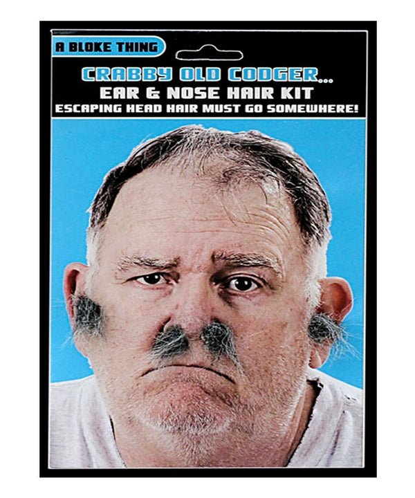 Grumpy Old Man Nose and Ear Hair kit - Everything Party