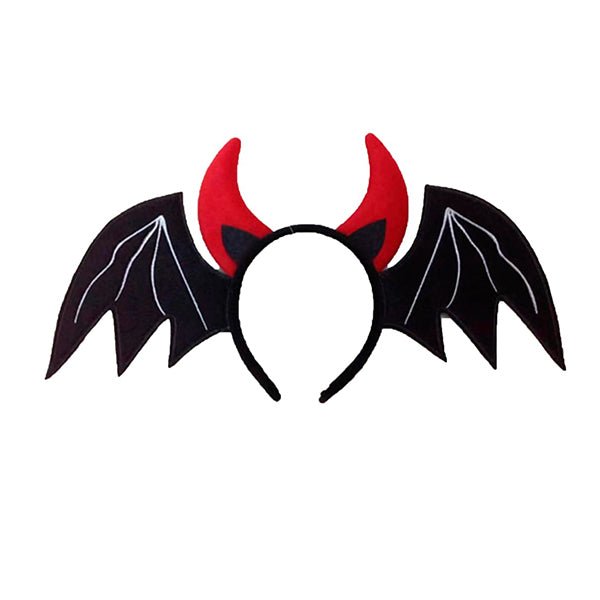 Halloween Devil Horn and Wings Headband - Everything Party
