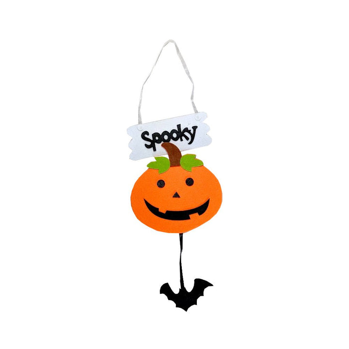 Halloween Hanging Smiling Pumpkin Sign - Everything Party