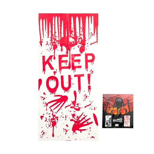 Halloween Horror Door Poster - Keep Out - Everything Party