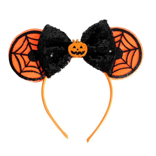Halloween Sequin Bow Headband - Everything Party