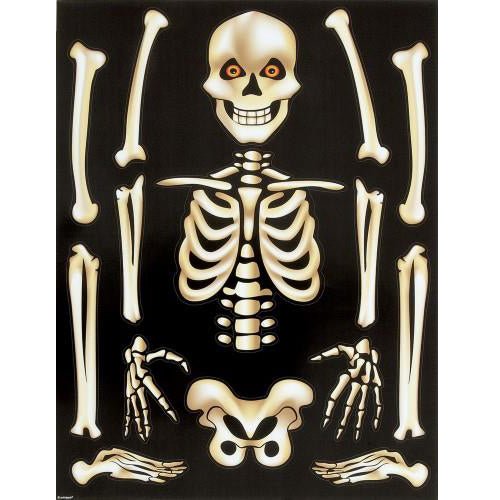 Halloween Skeleton Window Clings - Everything Party