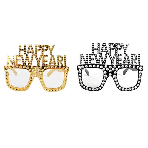 Happy New Year Bling Party Glasses - Everything Party