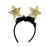 Happy New Year Gold Stars Headband - Everything Party