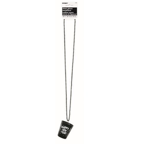 Happy New Year Shot Glass Necklace - Everything Party