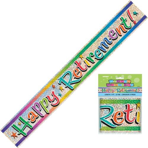 Happy Retirement Banner - Everything Party