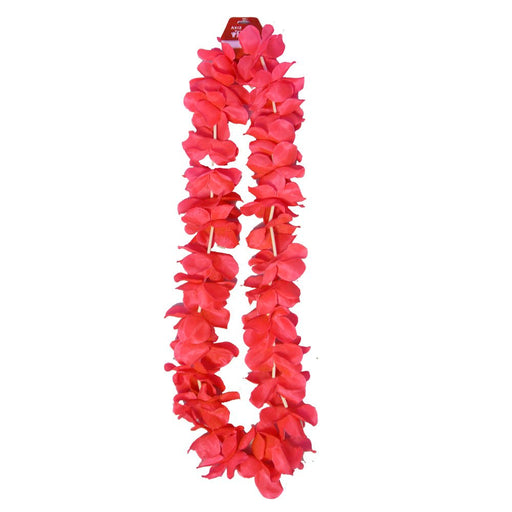 Hawaii Flower Lei - Red - Everything Party