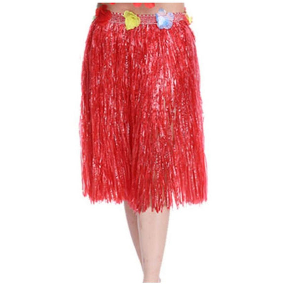 Hawaii Hula Skirt 60cm - Red - Everything Party