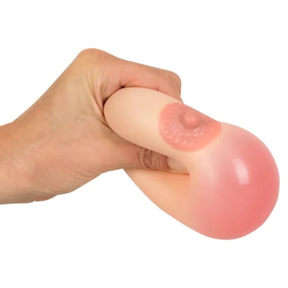 Hens Party Bachelor Party Squeeze Breast Boob Shape Stress Ball 7.5cm - Everything Party