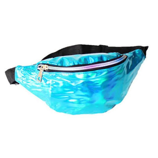 Iridescent Fanny Pack Bum Bag - Blue - Everything Party