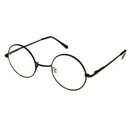 John Lennon Style Hippie Glasses - Clear - Everything Party