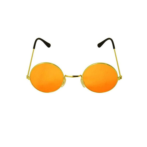 John Lennon Style Hippie Glasses - Orange - Everything Party