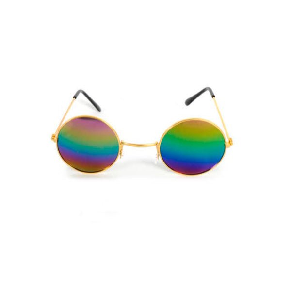 John Lennon Style Hippie Glasses - Rainbow - Everything Party