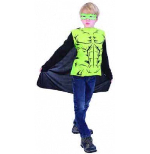 Kids - Green Fighter Costume - Everything Party