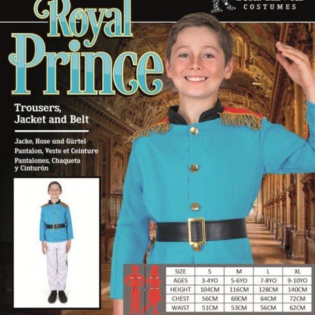 Kids - Karnival Deluxe Royal Prince Costume - Everything Party