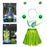 Lady Green Alien Instant Dress Up set - Everything Party