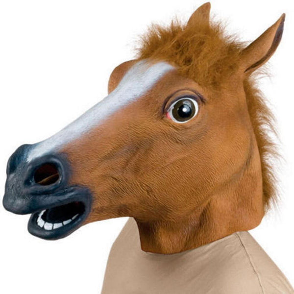 Latex Horse Head Mask - Everything Party