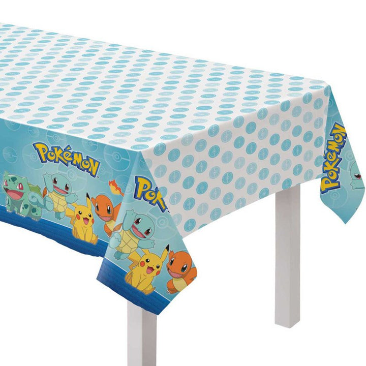 Table Like Pokemon Licensed Pokemon Classic Party Paper Tablecloth – Everything Party