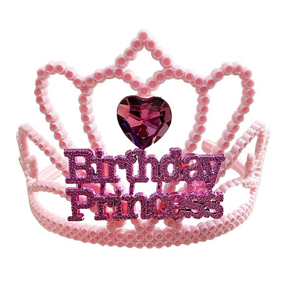 Light Pink Birthday Princess Tiara - Everything Party