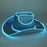 Light Up Cowboy/Cowgirl Hat - Blue - Everything Party