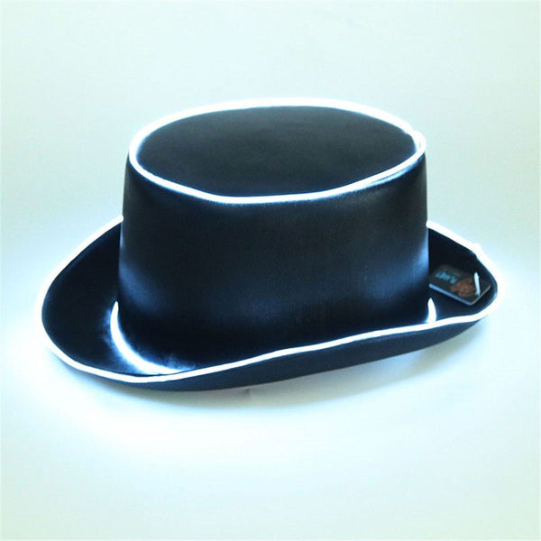 Light Up Top Hat - Black - Everything Party