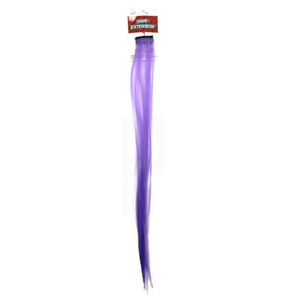 Long Straight Hair Extension - Purple - Everything Party